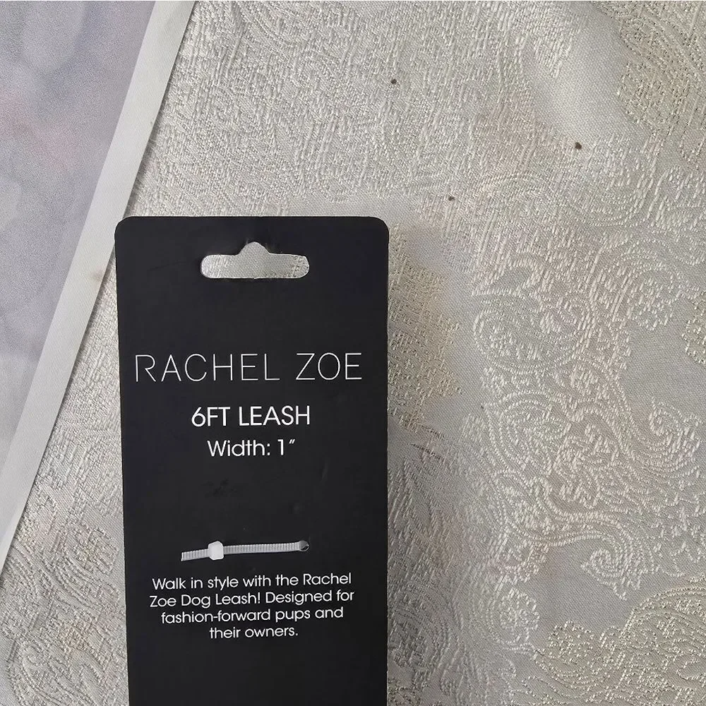 Rachel Zoe Black Leash with Gold Accents